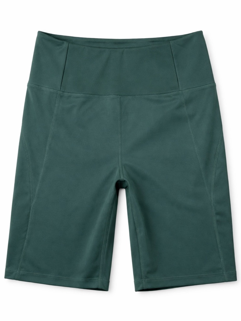 Girlfriend Collective Bike Shorts Green High Rise‎ compression women’s Size L